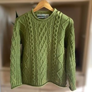Irish 100% Merino wool sweater